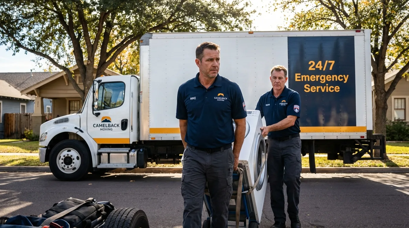 CamelBack Moving crew loading furniture in Kaunakakai, HI